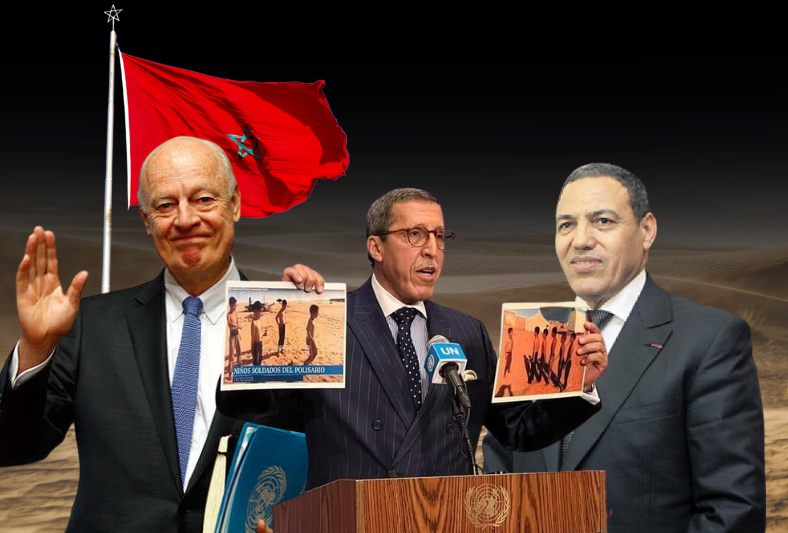 مبعوث الأمم المتحدة للصحراء المغربية يلتقي الوالي بكرات مرفوقاً بـ عُمر هلال و ولد الرشيد وشيوخ القبائل الصحراوية …التفاصيل