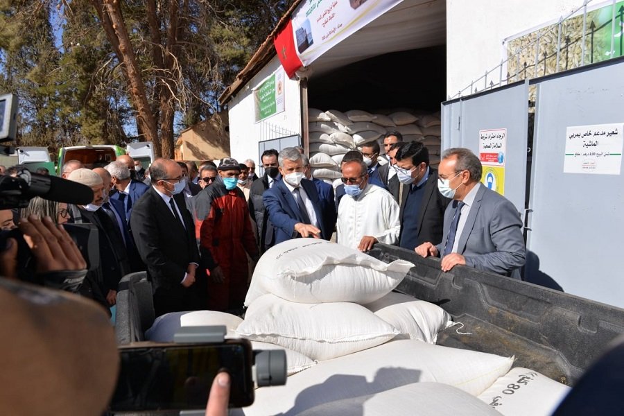تارودانت .. توزيع أزيد من 57 ألف قنطار من الشعير المدعم لفائدة الفلاحين