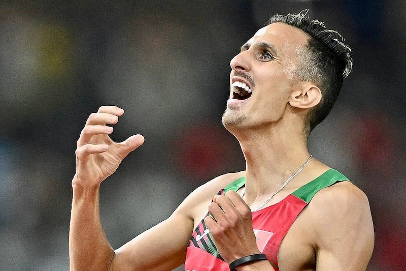 البقالي يفوز بسباق 3000 متر موانع بشيامن