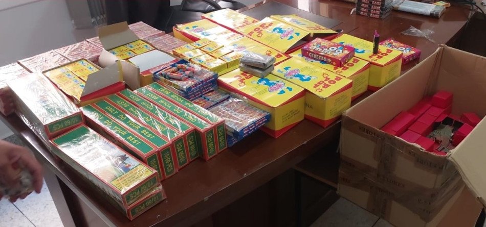 وجدة .. حجز أزيد من 62 ألف وحدة من المفرقعات المهربة