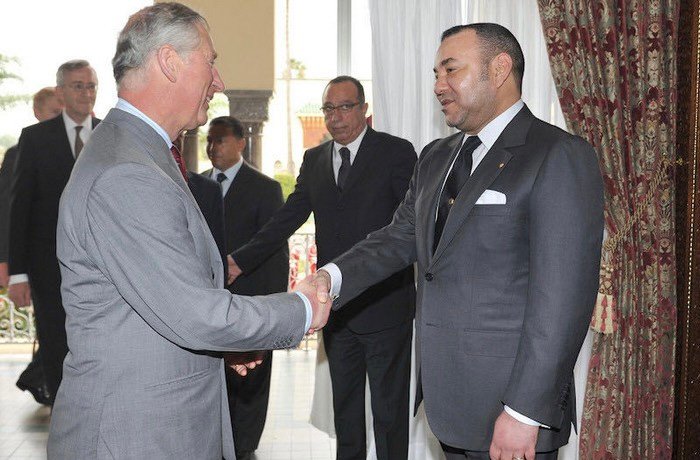 الملك يبعث برقية شكر وامتنان إلى عاهل المملكة المتحدة