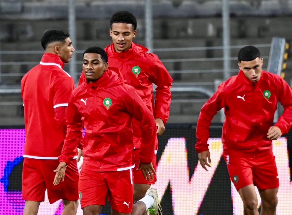 “الأسود” يخوضون آخر حصة تدريبية قبل لقاء الغد أمام بوركينا فاسو