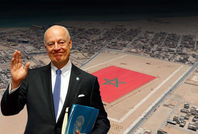 المبعوث الأممي “دي ميستورا ” يواصل جولاته بمدن الصحراء المغربية.. و الداخلة ثاني محطة له بعد العيون وهذا برنامج الزيارة