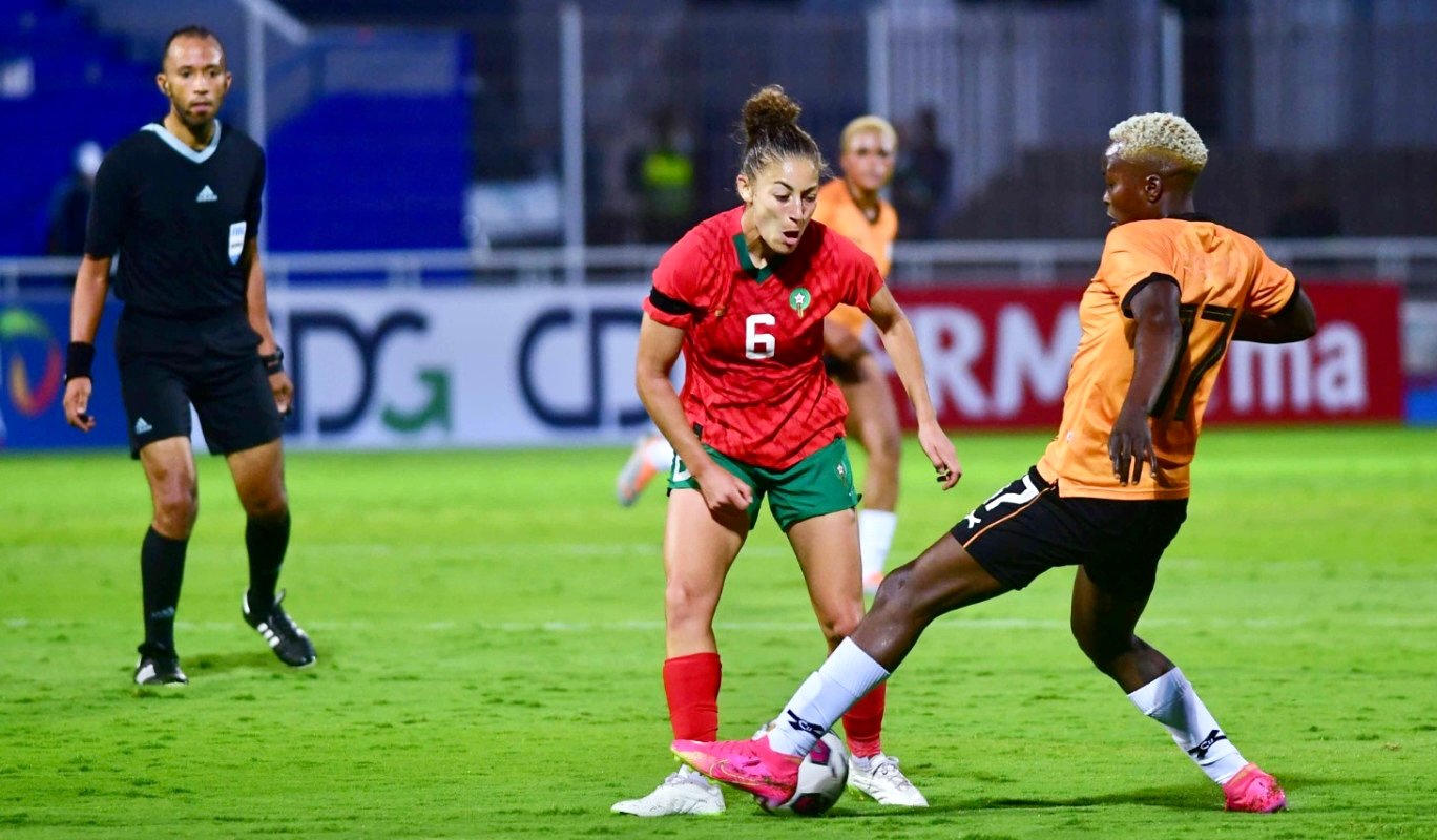 المنتخب النسوي ينهزم أمام زامبيا وديا