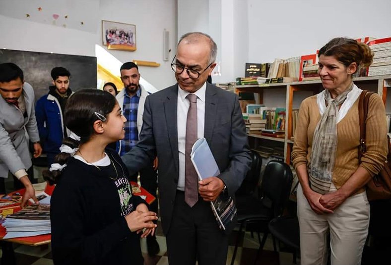 بنموسى يقف على ترتيبات الدخول المدرسي الجديد