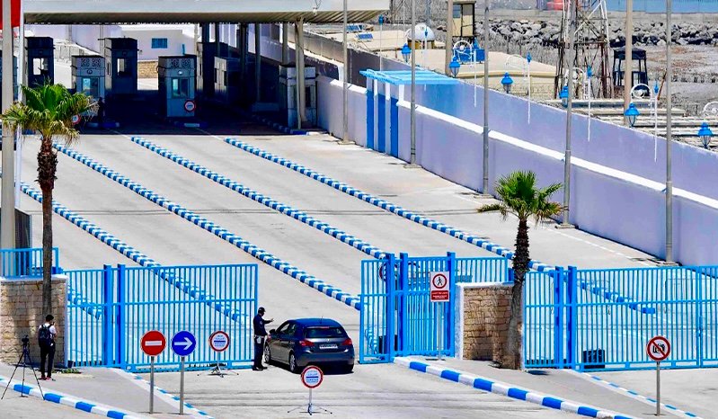 حجز 65 كلغ من مخدر الشيرا بمعبر باب سبتة