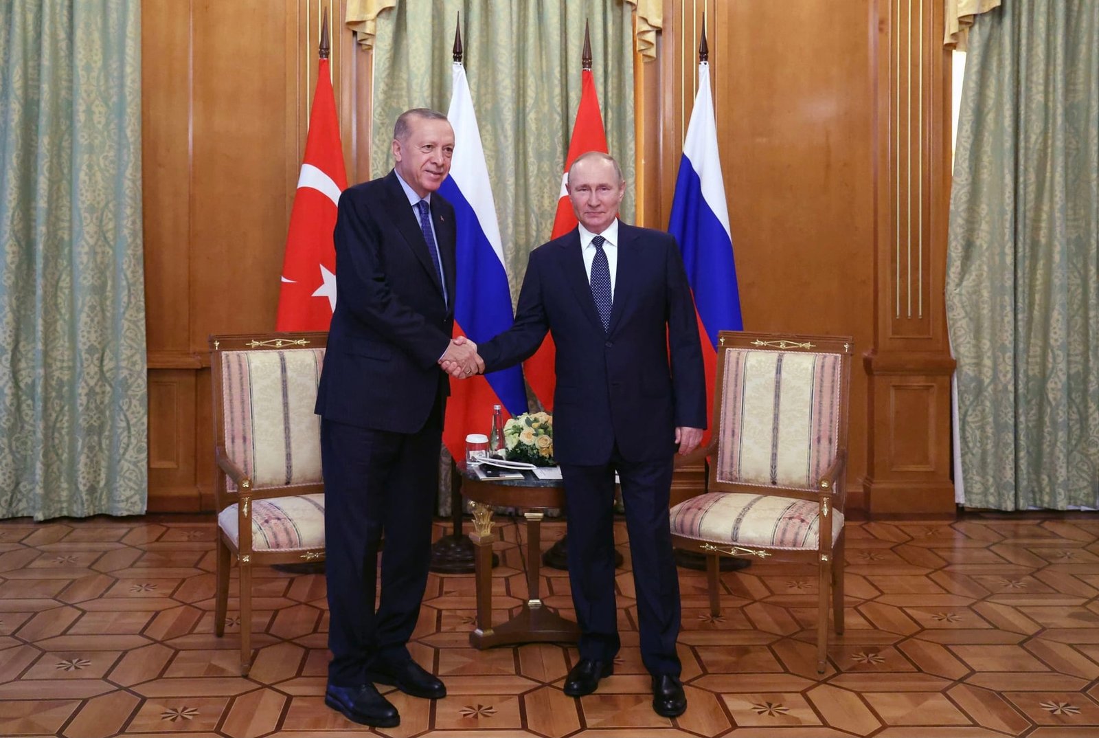 دبلوماسية الحبوب: إردوغان يصل روسيا للقاء بوتين