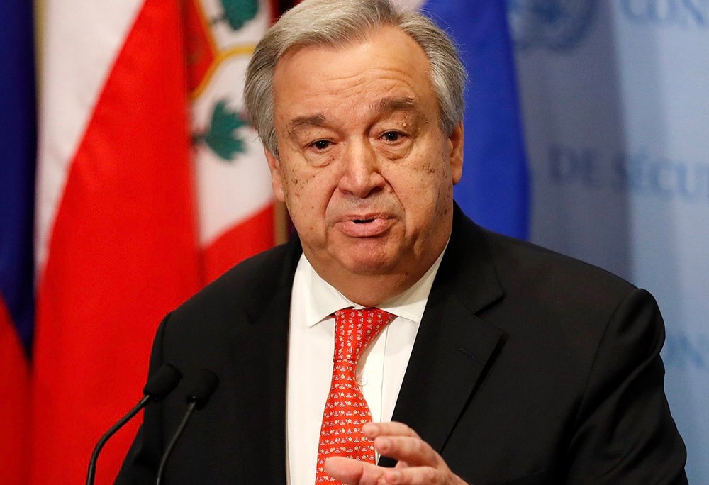 غوتيريش : الانهيار المناخي المفاجئ بدأ