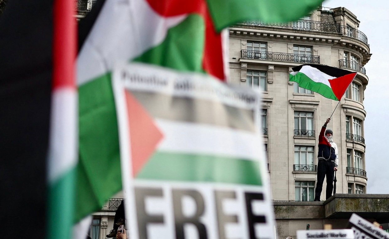 توقيف ممثلة عربية لتضامنها مع قطاع غزة