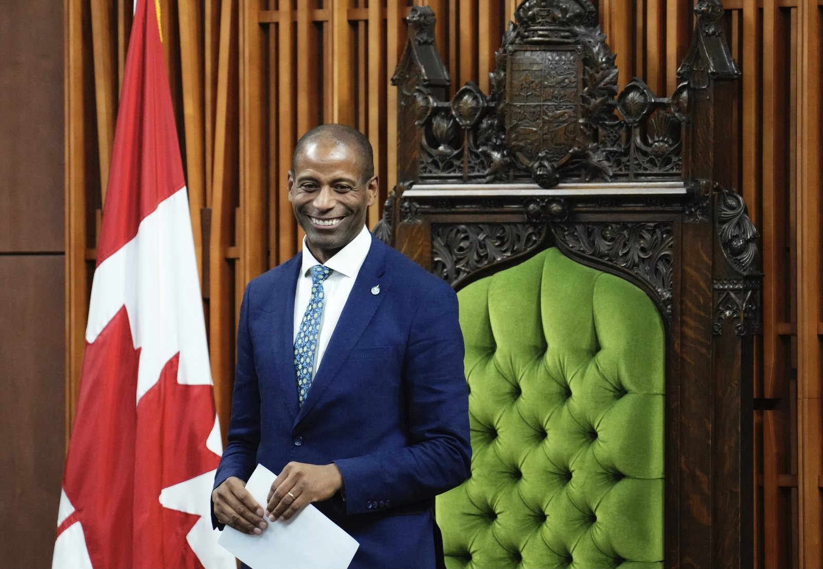 غريغ فيرغيس يصبح أول رئيس أسود لمجلس العموم في كندا