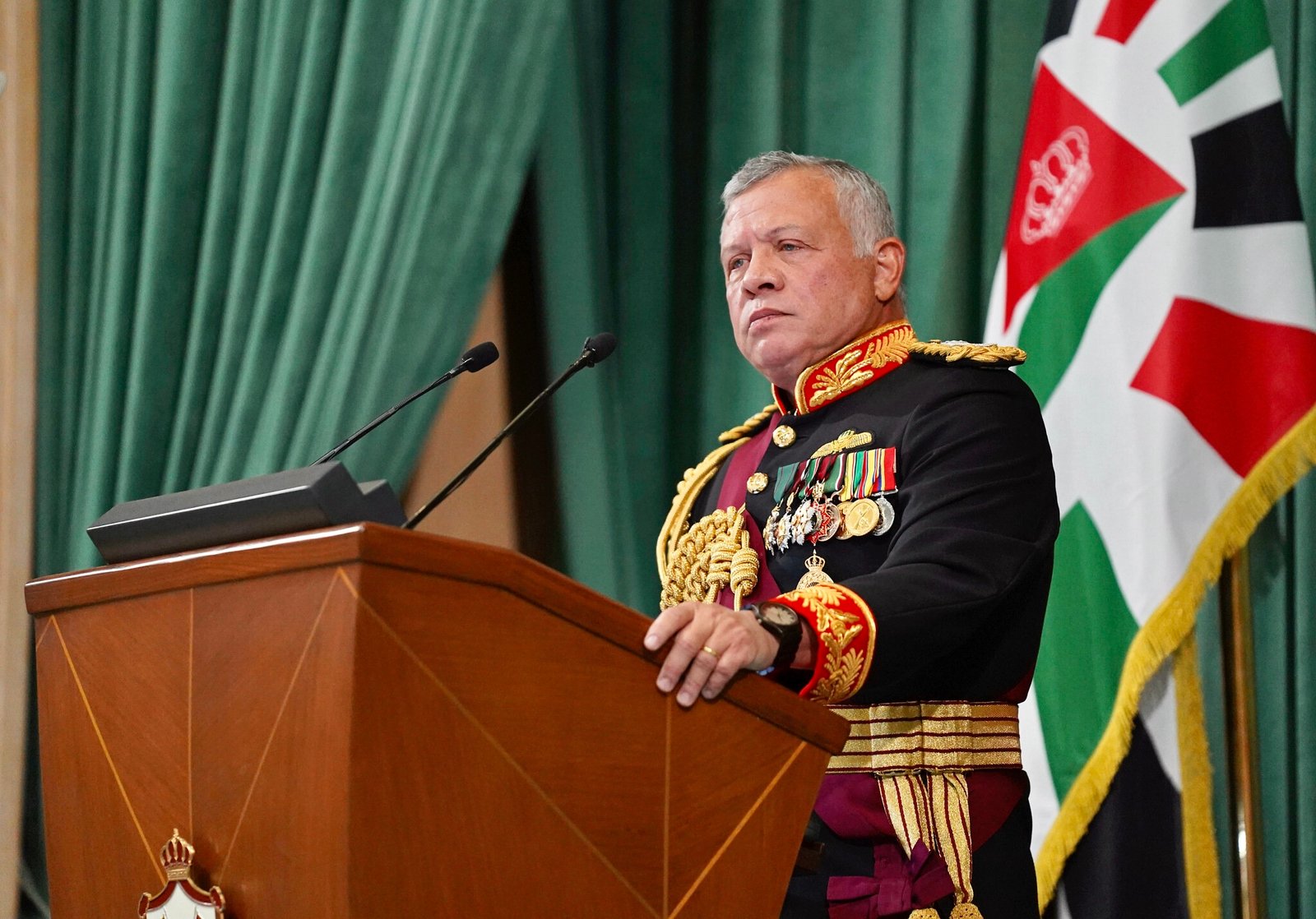 العاهل الأردني: لا استقرار من دون سلام قائم على حل الدولتين