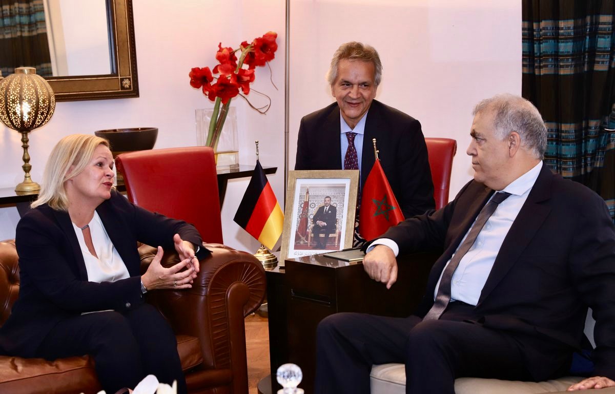 تعزيز التعاون الأمني محور مباحثات لفتيت مع نظيرته الألمانية