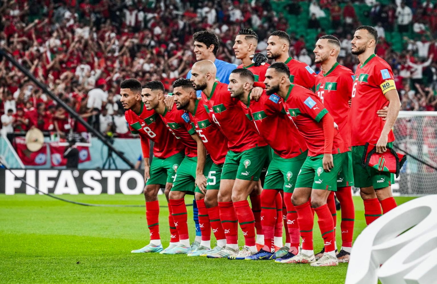 تشكيلة المنتخب المغربي أمام ليبيريا