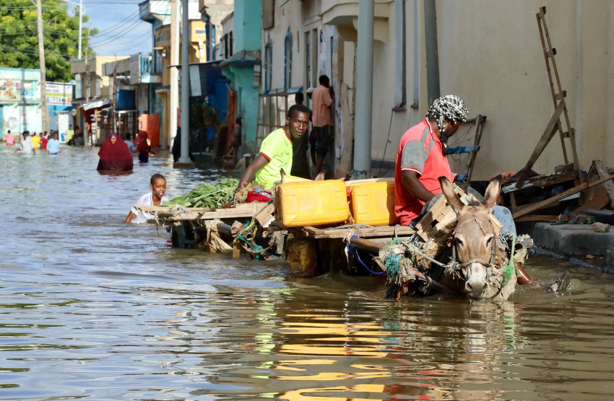 مصرع 29 شخصا جراء فيضانات مفاجئة في الصومال