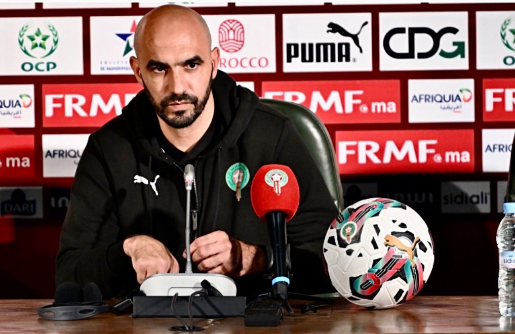 الركراكي يكشف عن لائحة الأسود لمباراتي إرتيريا وتانزانيا