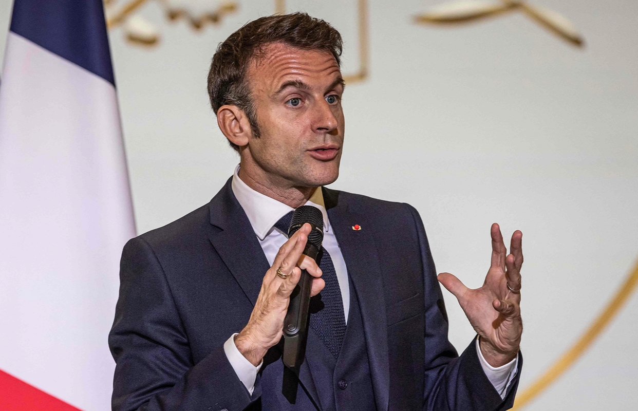 ماكرون يعلن زيادة المساعدات الفرنسية للفلسطينيين