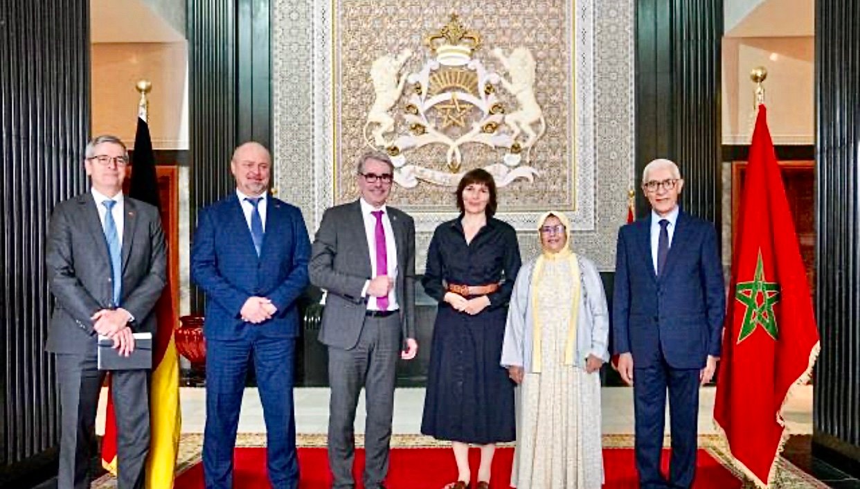 الطالبي العلمي يجري مباحثات مع رئيس مجموعة الصداقة المغاربية بالبرلمان الألماني