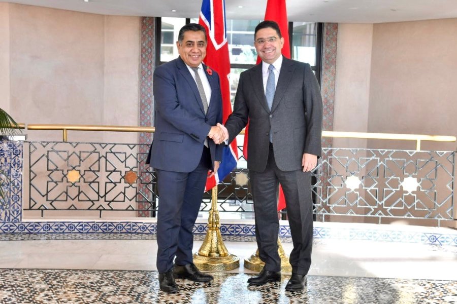 لندن والرباط .. الأمن في الشرق الأوسط يمر عبر حل الدولتين