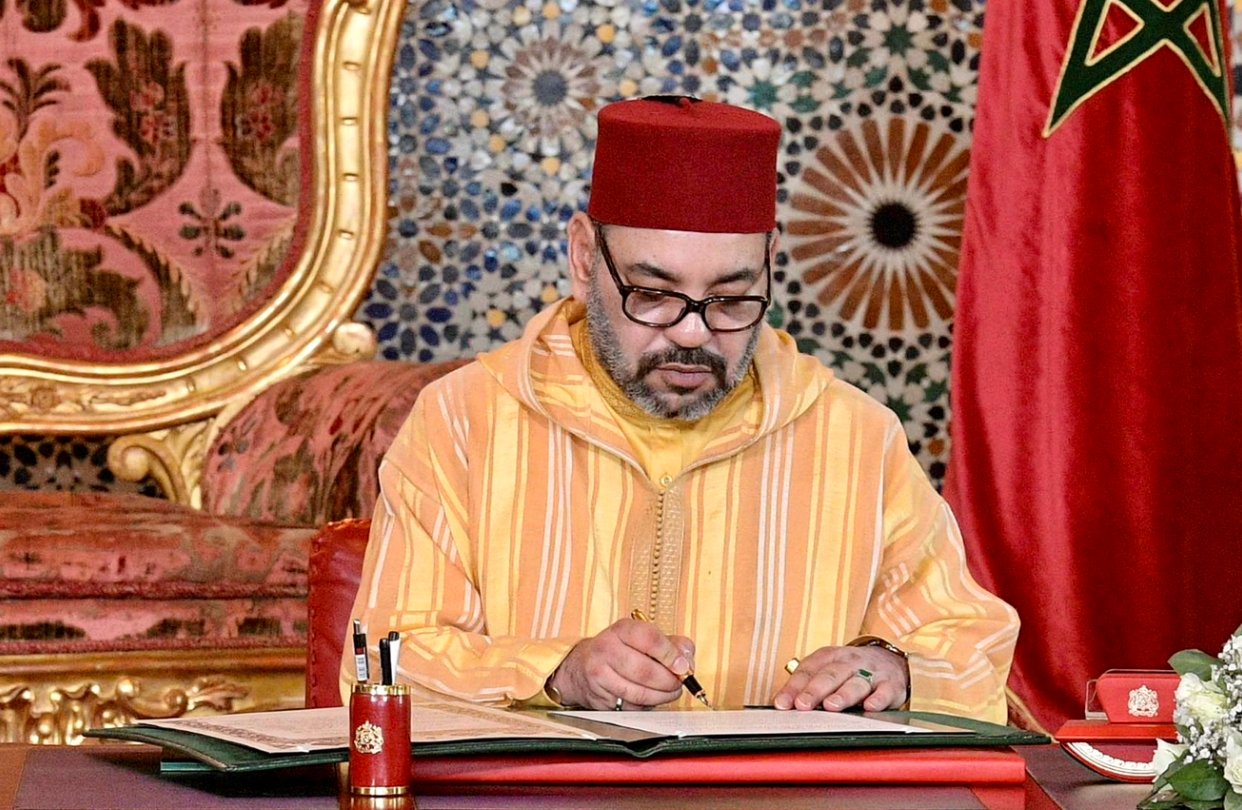 الملك يهنئ أندري نيرينا راجويلينا بمناسبة إعادة انتخابه رئيسا لجمهورية مدغشقر