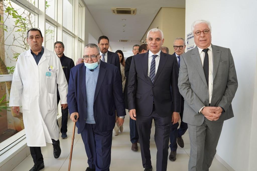 آيت الطالب يترأس مراسيم الإعلان عن انتخاب المعهد الوطني للأنكولوجيا