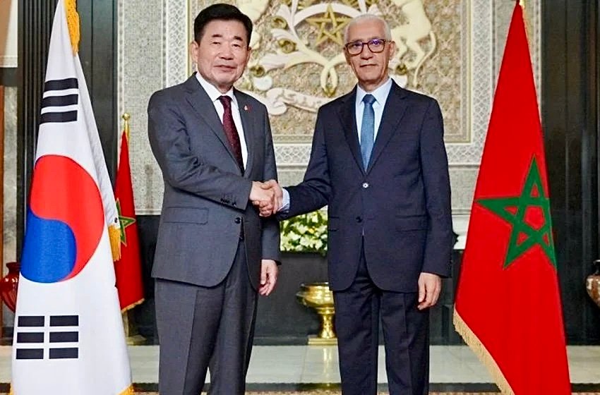 مباحثات بين الطالبي العلمي ونظيره بجمهورية كوريا