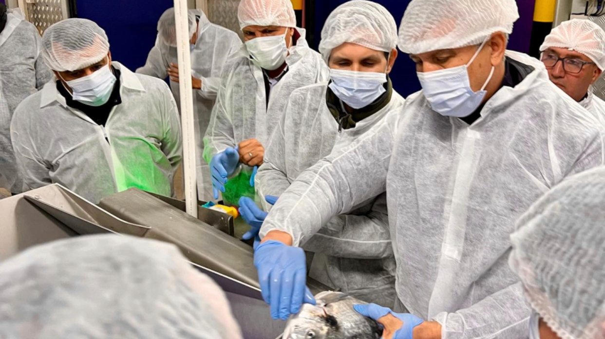 صديقي يتفقد مزارع تربية الأحياء المائية البحرية بإقليم الناظور