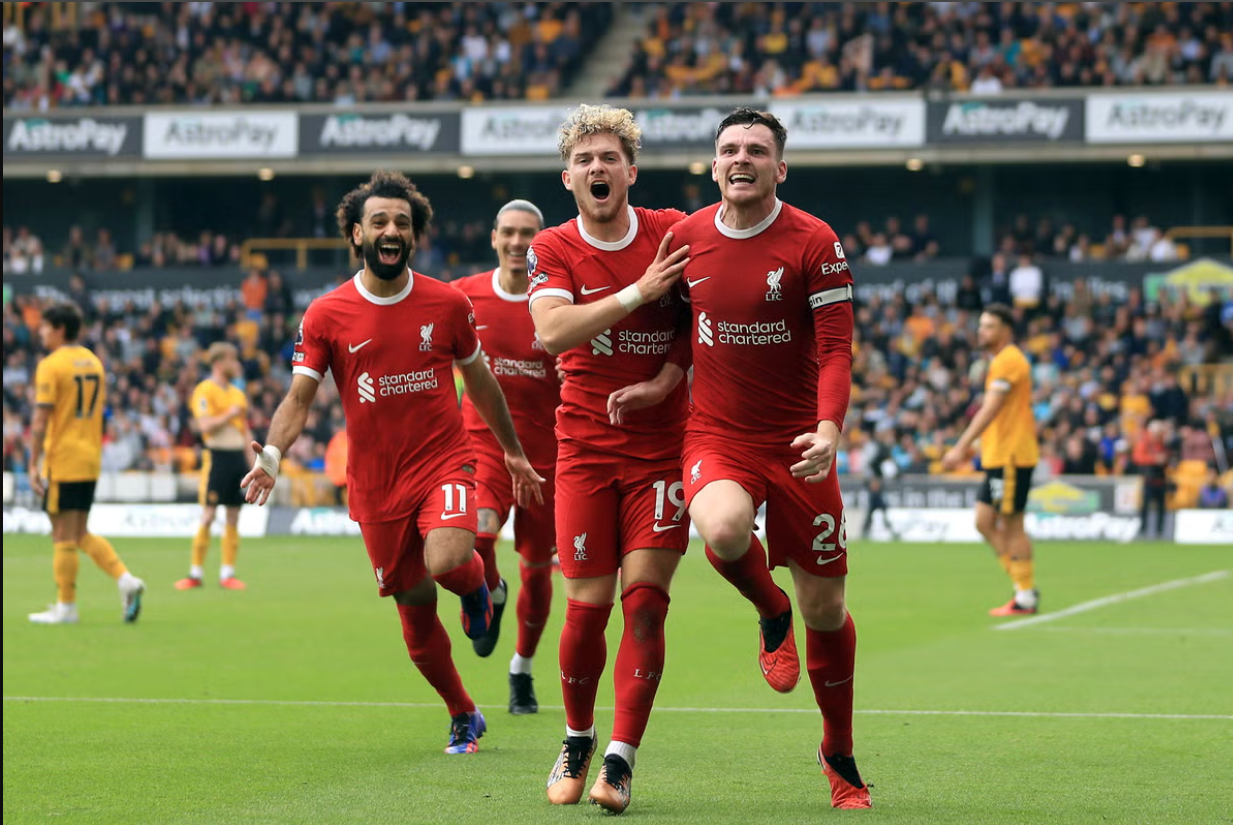 ليفربول يعزز من صدارته للبريميرليج بفوزه على لوتون تاون 4-1