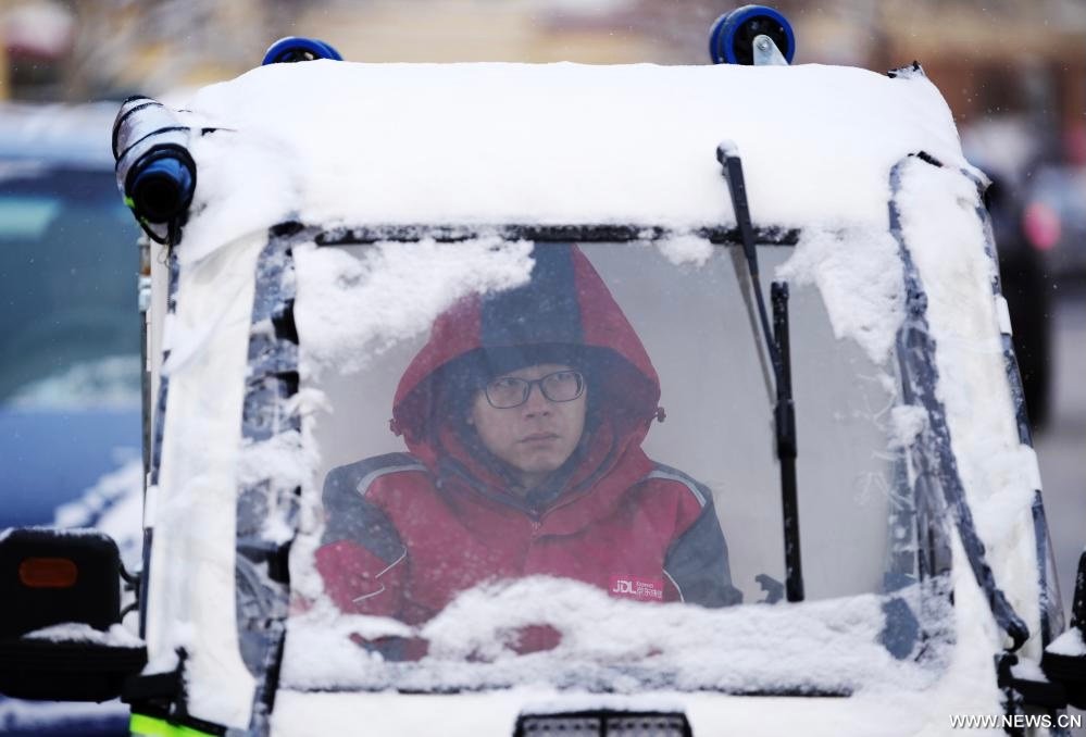 موجة باردة تضرب الصين