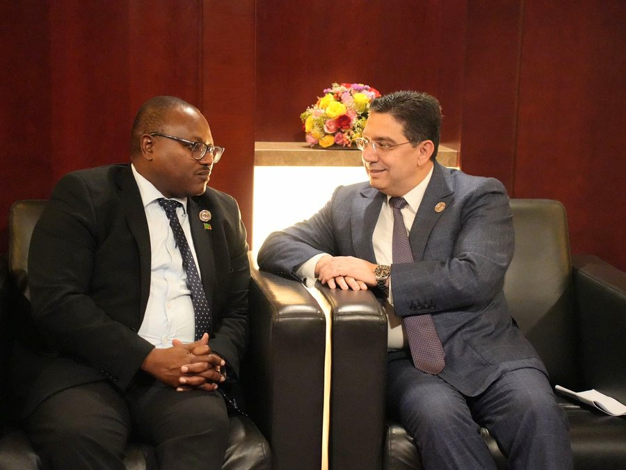 بوريطة يتباحث مع عدد من وزراء الشؤون الخارجية على هامش الدورة 44 للمجلس التنفيذي للاتحاد الإفريقي