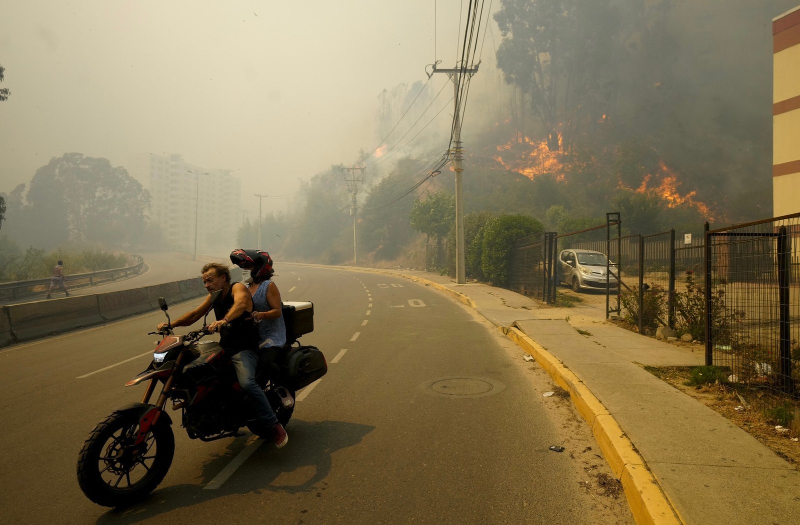 ارتفاع حصيلة حرائق الشيلي إلى 123 قتـ.يلا