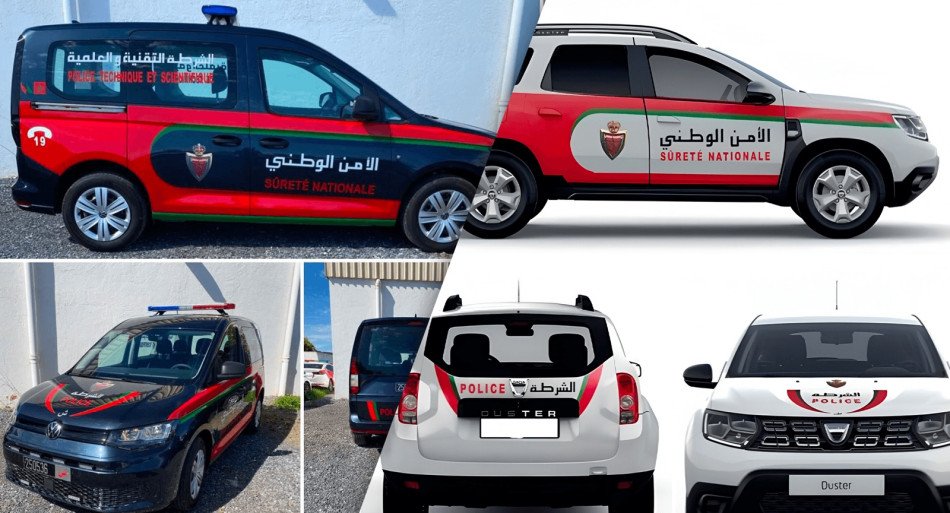 مديرية الأمن تعزز أسطولها بسيارات ودراجات بهوية بصرية جديدة