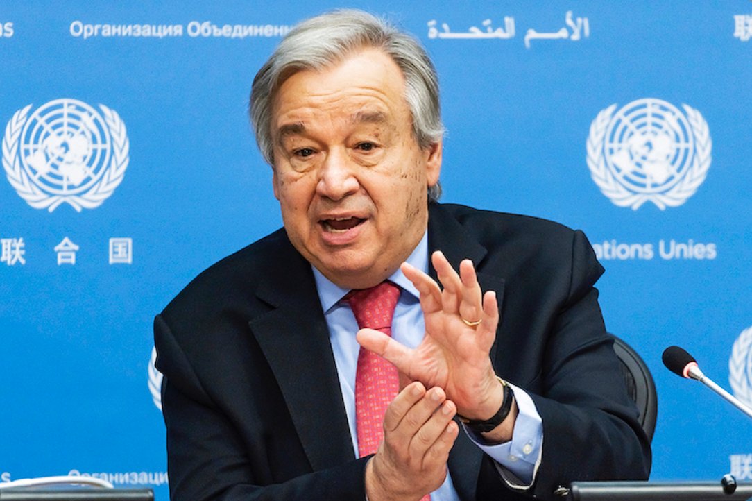 غوتيريش يدعو إلى نظام عالمي جديد يتناسب مع التحديات الراهنة