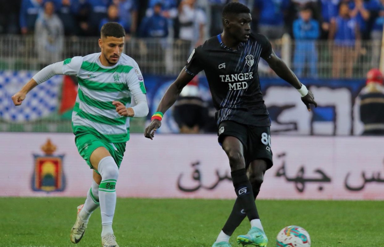 التعادل الإيجابي ينهي مباراة مولودية وجدة واتحاد طنجة