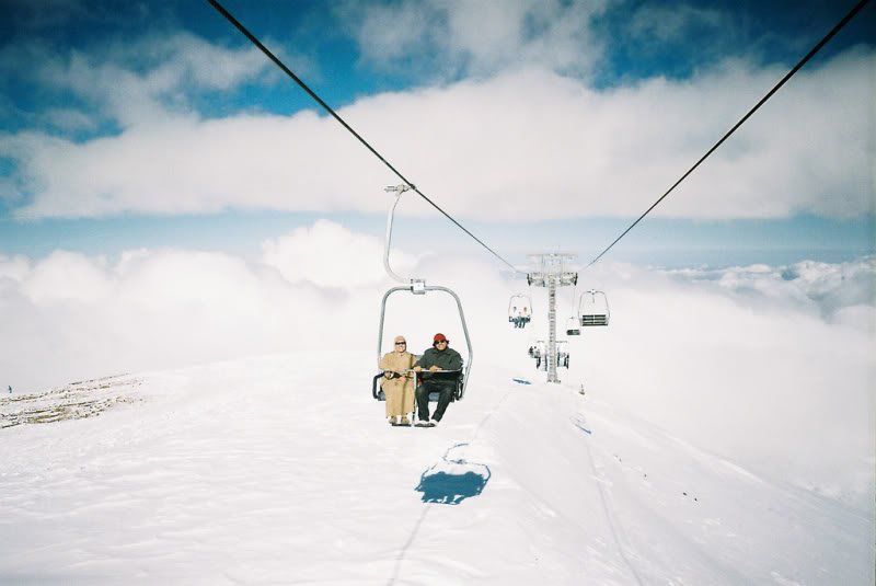 أوكايمدن .. الثلوج تبعث البهجة في نفوس الساكنة المحلية والزوار