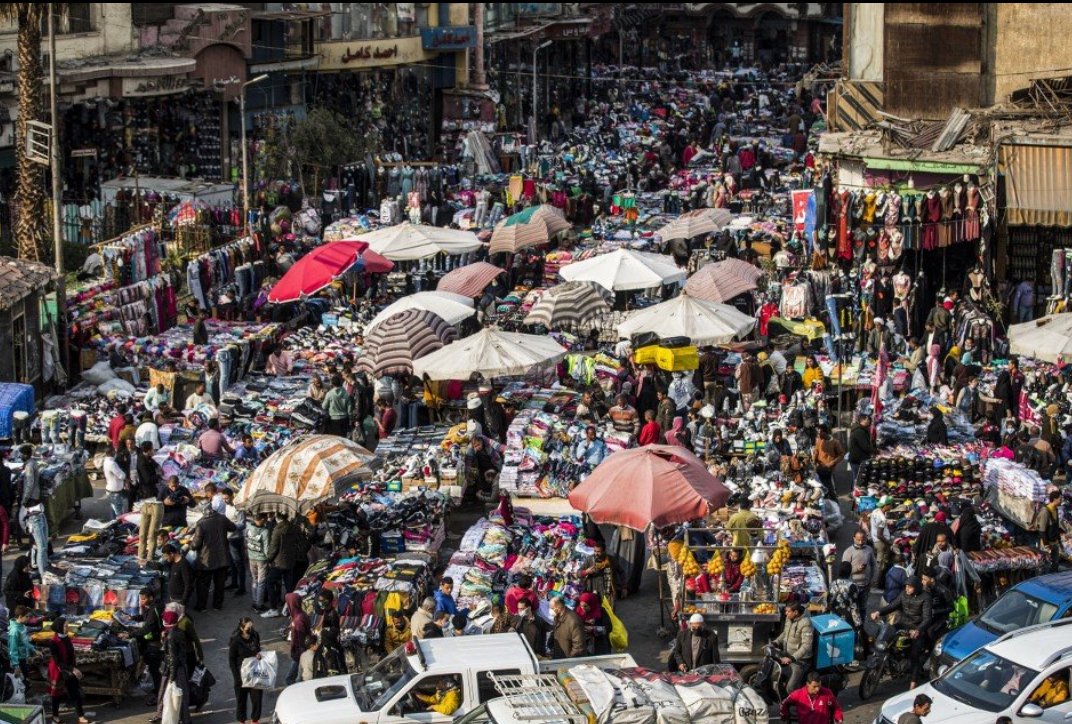 مصر تسجل أقل معدل لنمو السكان خلال 50 عاما