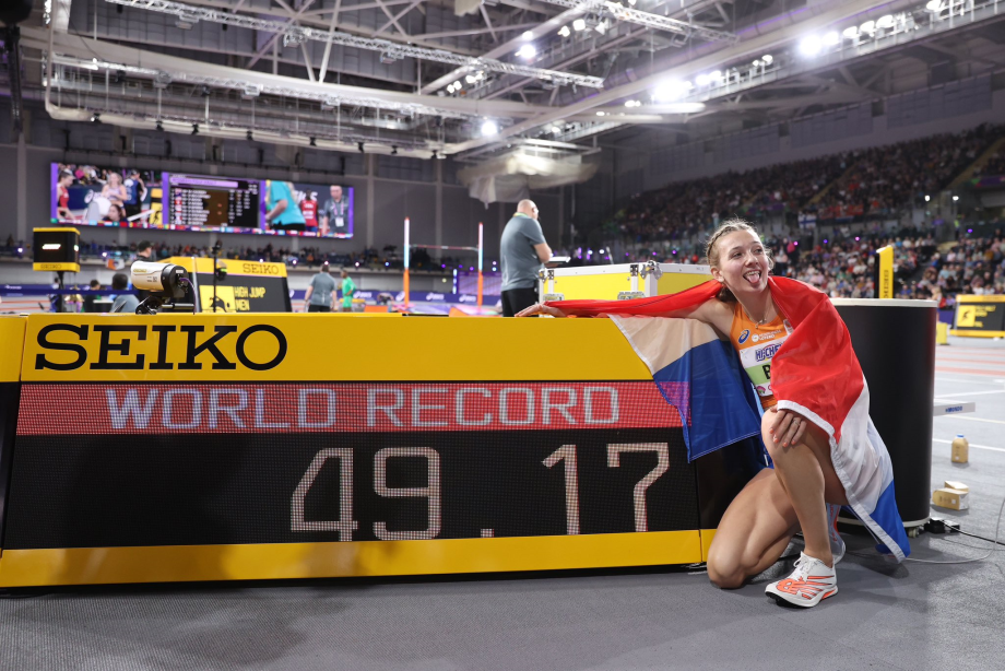 ذهبية ورقم قياسي عالمي للهولندية بول في سباق 400 متر