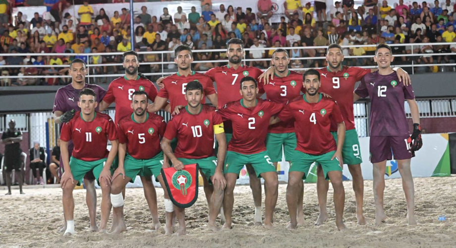 المنتخب المغربي لكرة القدم الشاطئية يتوج بدوري السلفادور