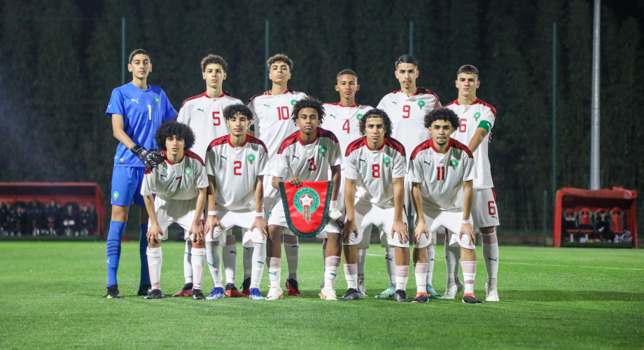 المنتخب الوطني لأقل من 15 سنة يتعادل مع زامبيا