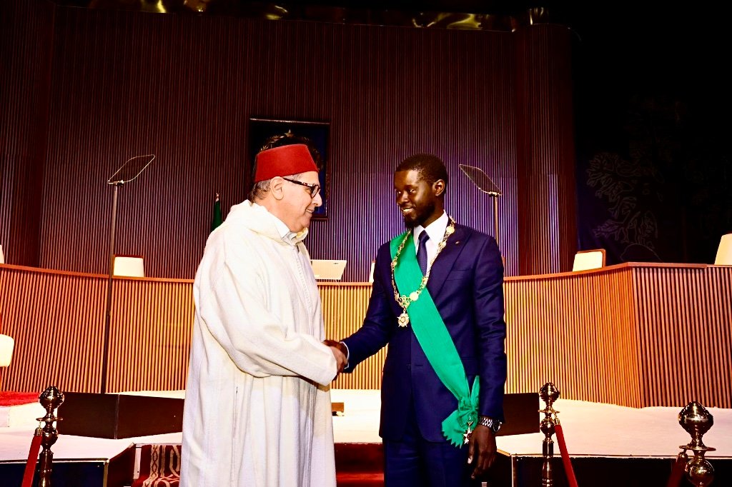 الرئيس السينغالي الجديد فاي يستقبل الوفد المغربي