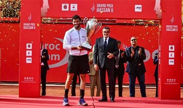 الإيطالي ماثيو بيريتيني يفوز بلقب النسخة 38 من جائزة الحسن الثاني للتنس