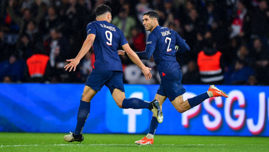 حكيمي يتألق لكن سان جرمان يفشل في حسم اللقب