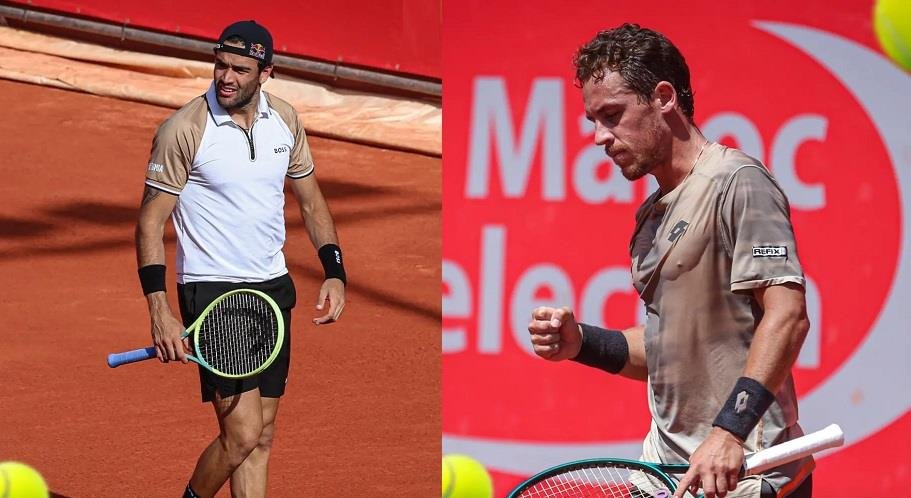 جائزة الحسن الثاني الكبرى للتنس .. الإسباني كارباليس بيينا والإيطالي بيريتيني يبلغان دور النصف