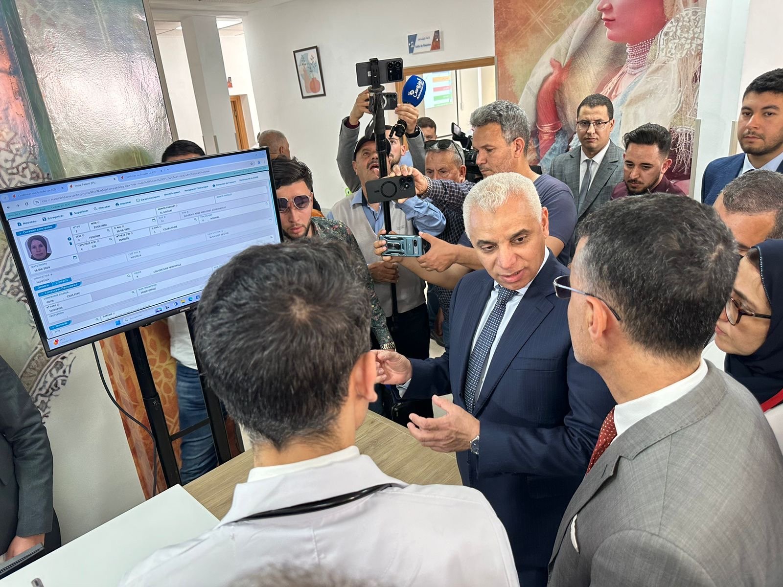 آيت الطالب يعطي انطلاقة خدمات 43 مركزا صحيا حضريا وقرويا بجهة الشرق