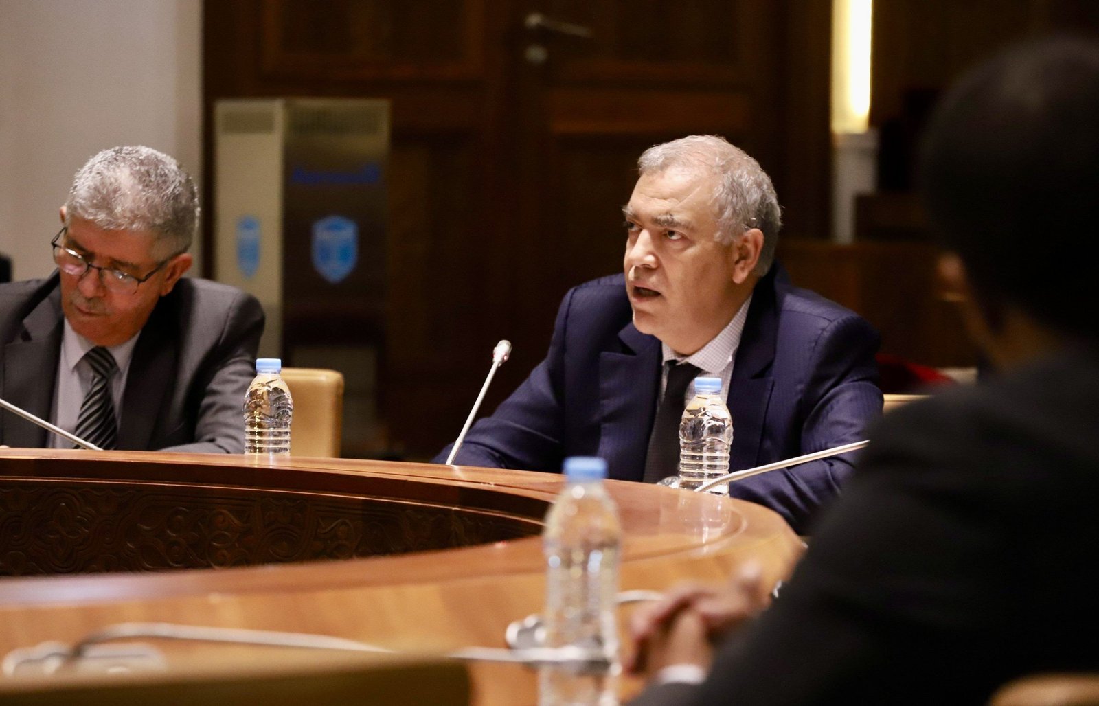 لفتيت يعقد جلسة عمل مع نظيره القمري