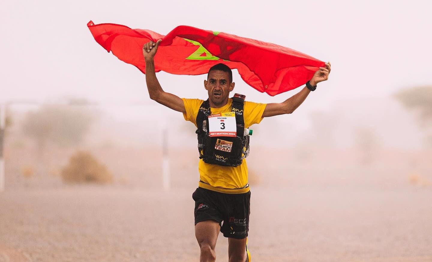 ماراطون الرمال..  رشيد المرابطي بطلا للمرة العاشرة