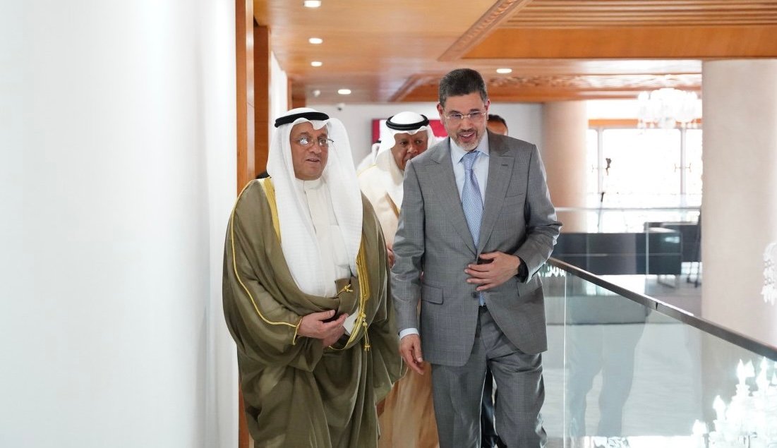 عبد النباوي يبحث مع رئيس المجلس الأعلى للقضاء الكويتي سبل تعزيز التعاون في المجال القضائي
