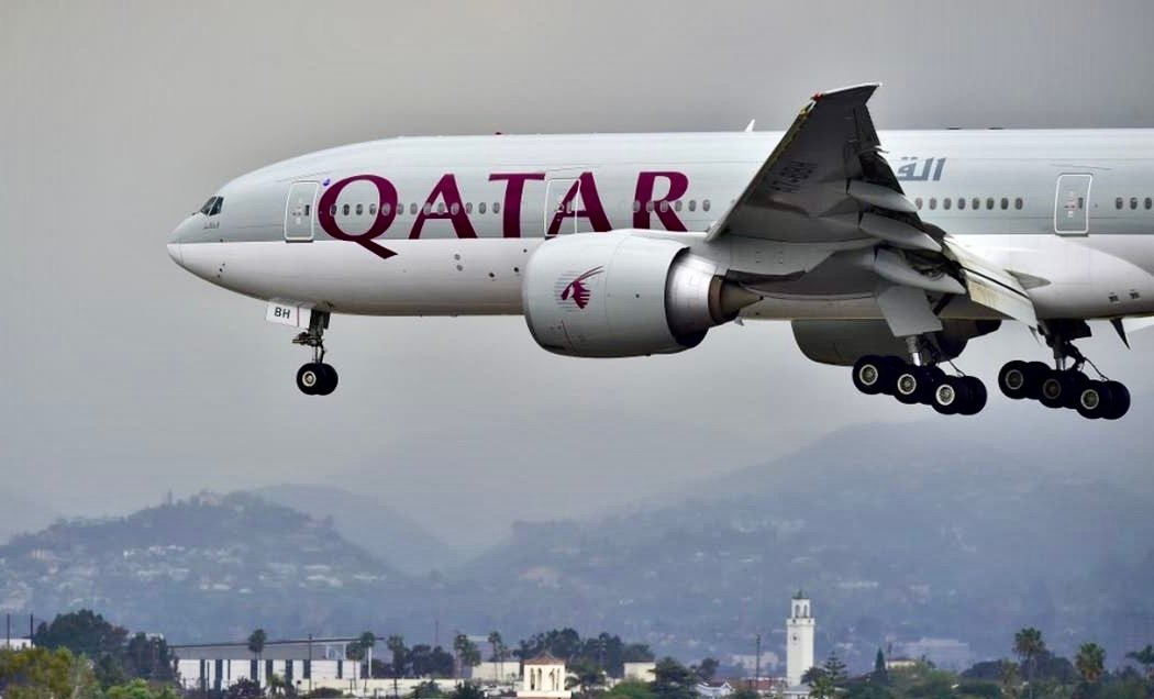 إصابة ركاب على متن طائرة قطرية متوجهة إلى إيرلندا