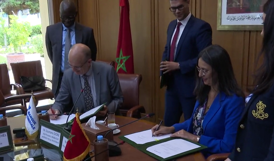 توقيع اتفاقية مع البنك الدولي حول “خيار الاستجابة السريعة”