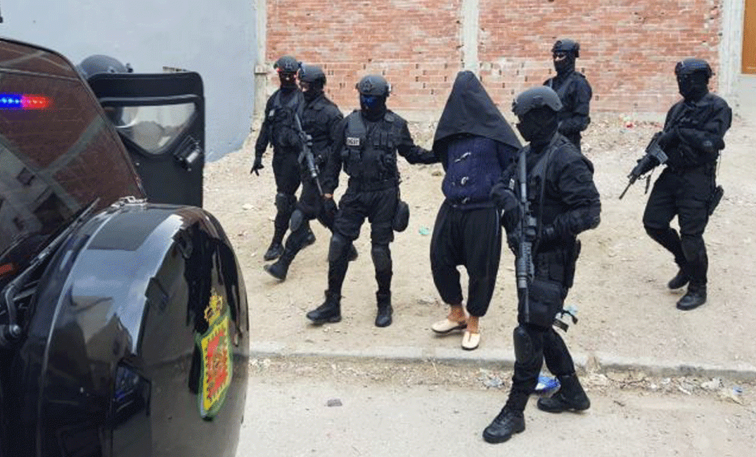 البسيج يوقف 4 متطرفين في تيزنيت وسيدي سليمان