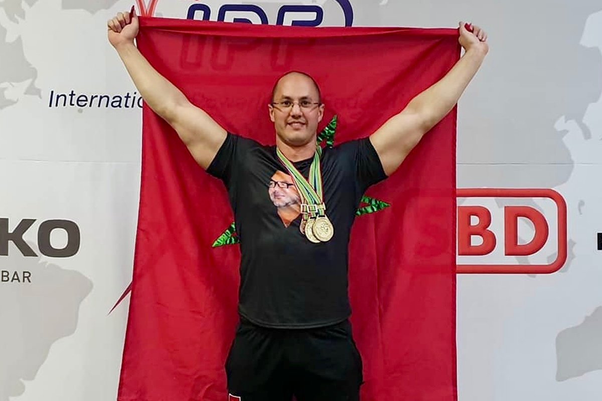 المغربي نزار بليل يشارك في بطولة العالم للقوة البدنية